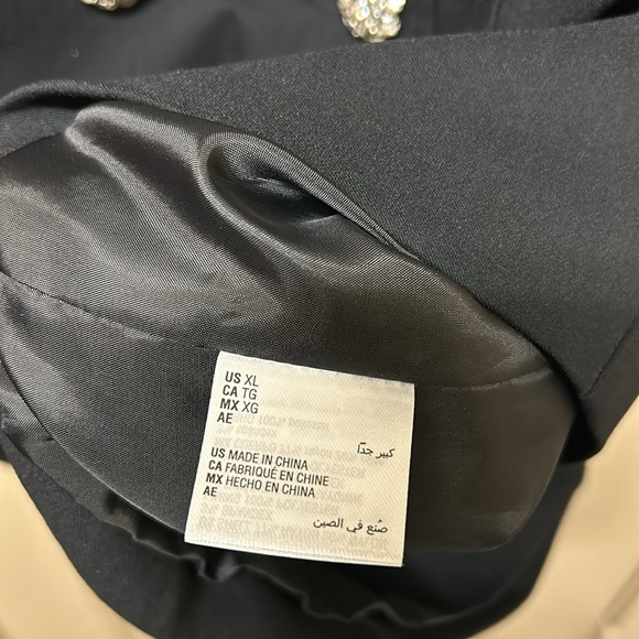 CULPOS x INC Black Blazer Dress - Picture 3 of 4